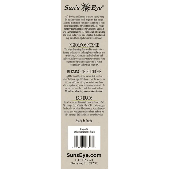Jasmine Incense Refill Case