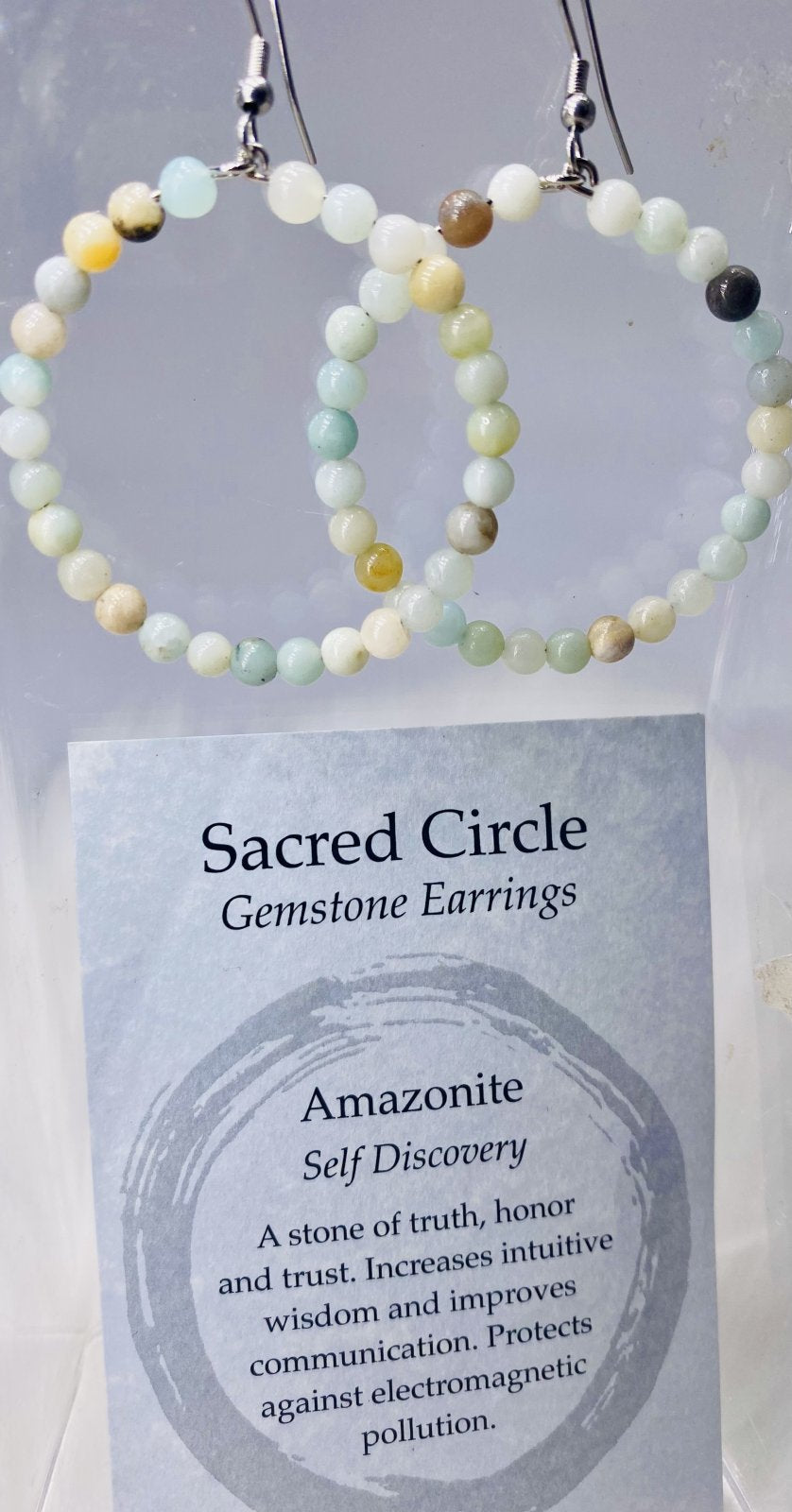 Sacred Circle Earrings (Choose Your Style)