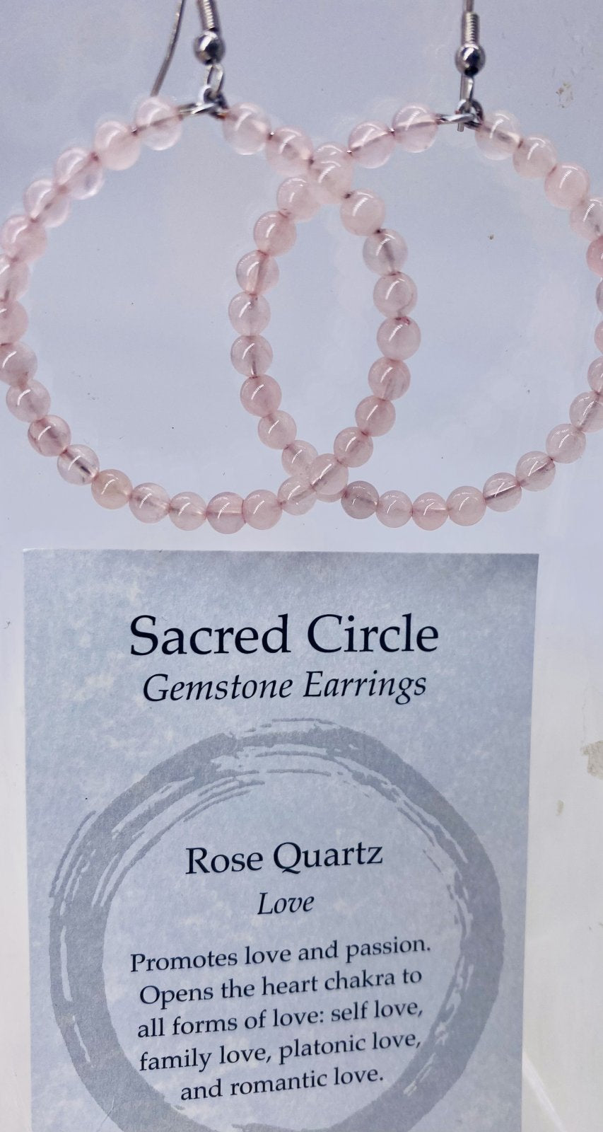 Sacred Circle Earrings (Choose Your Style)