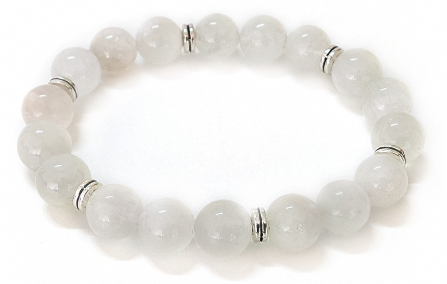 10mm Rainbow Moonstone Stretch Bracelet