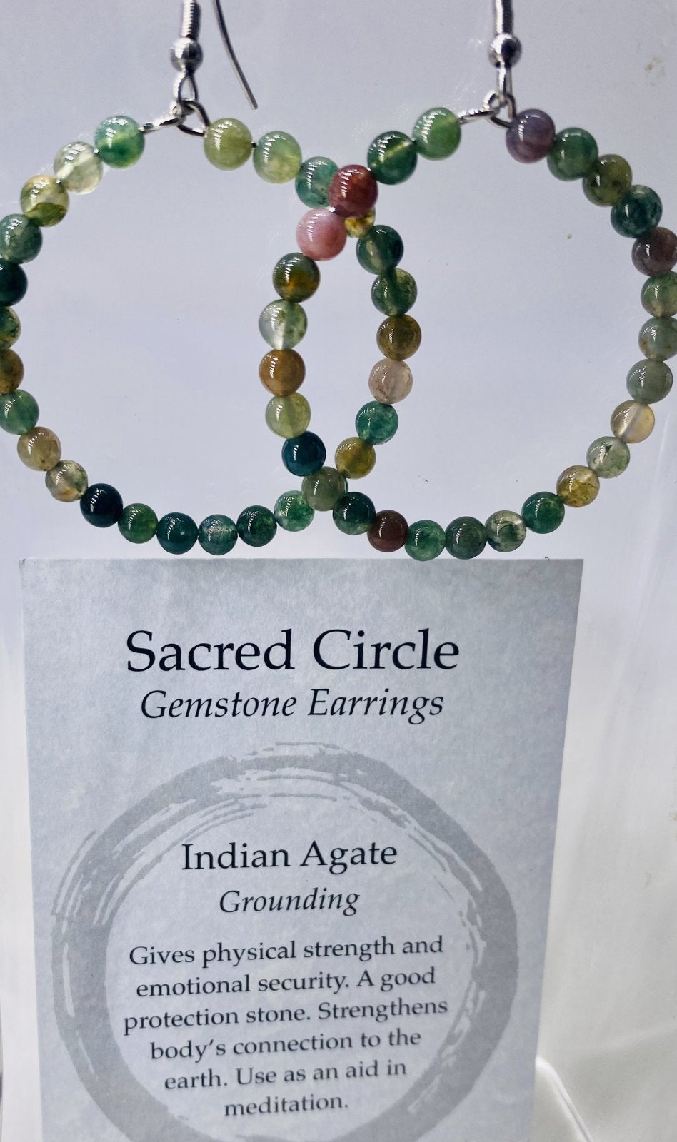 Sacred Circle Earrings (Choose Your Style)