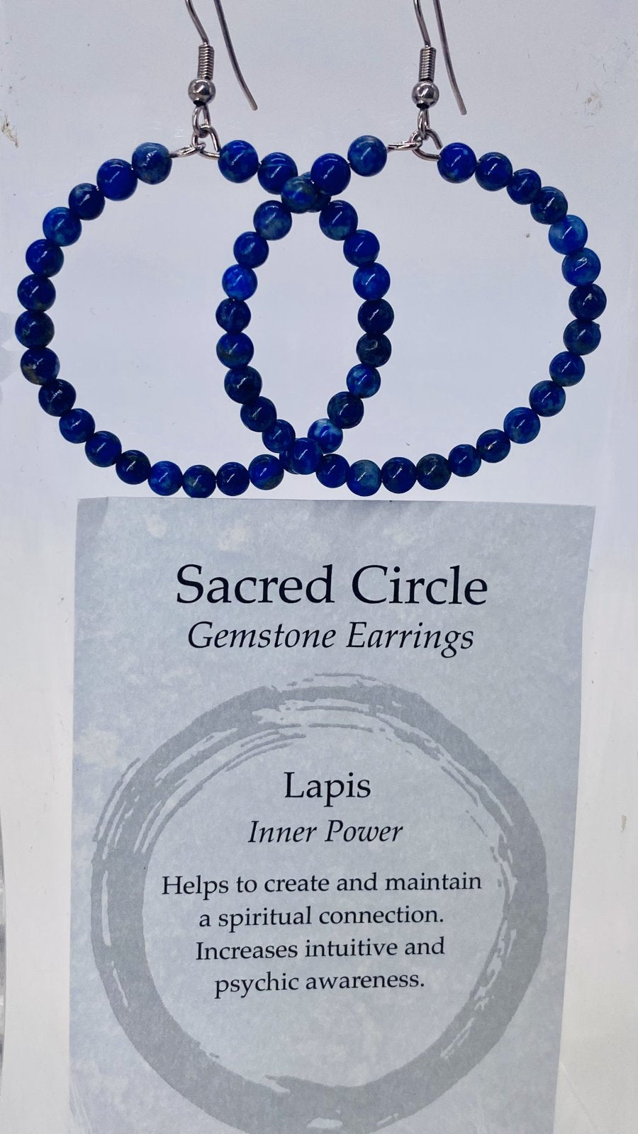 Sacred Circle Earrings (Choose Your Style)