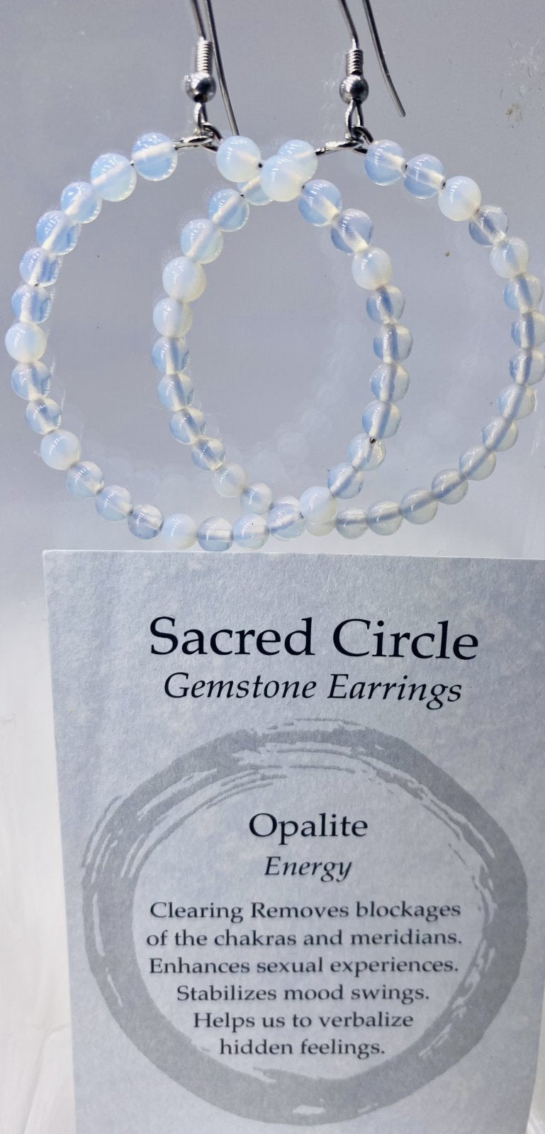 Sacred Circle Earrings (Choose Your Style)