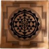 Sri Yantra Copper Grid