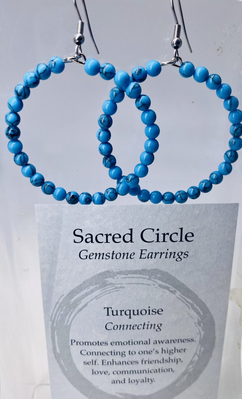 Sacred Circle Earrings (Choose Your Style)