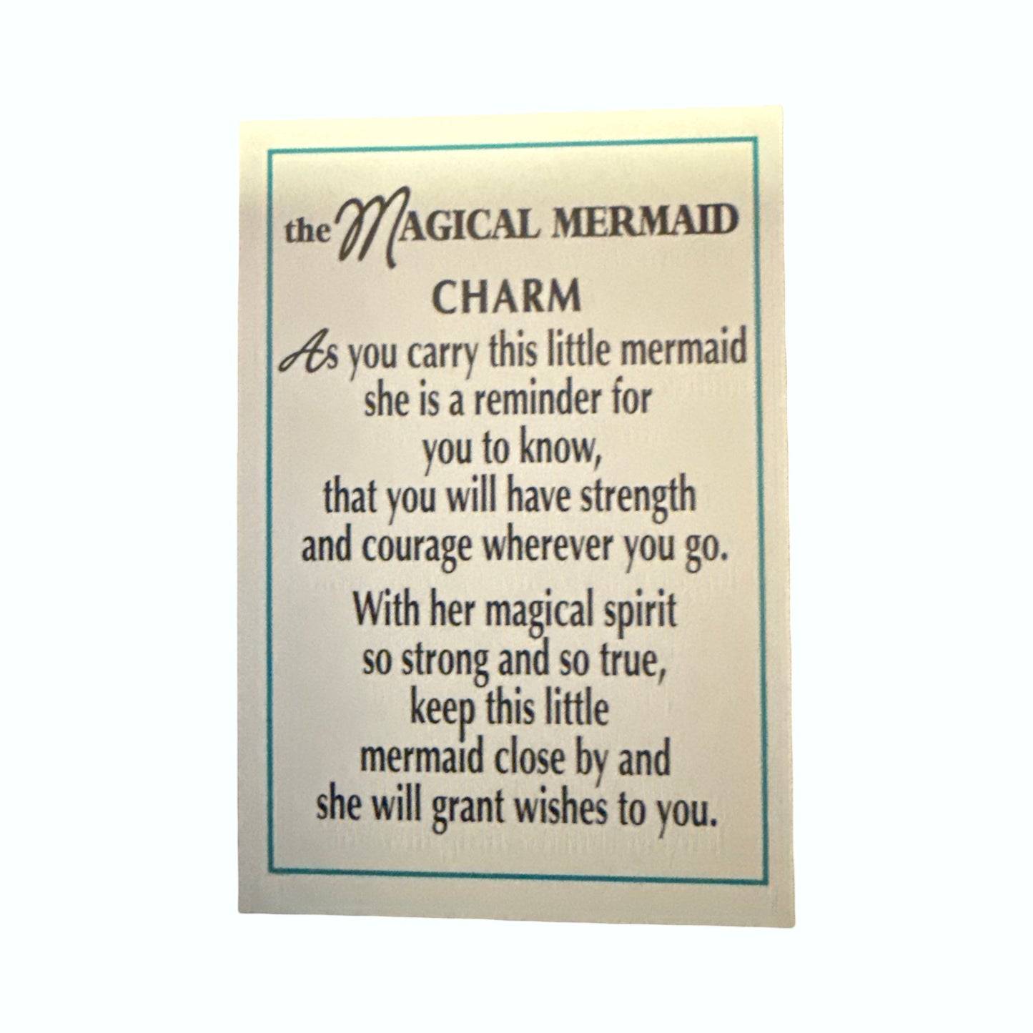The Magical Mermaid Charm