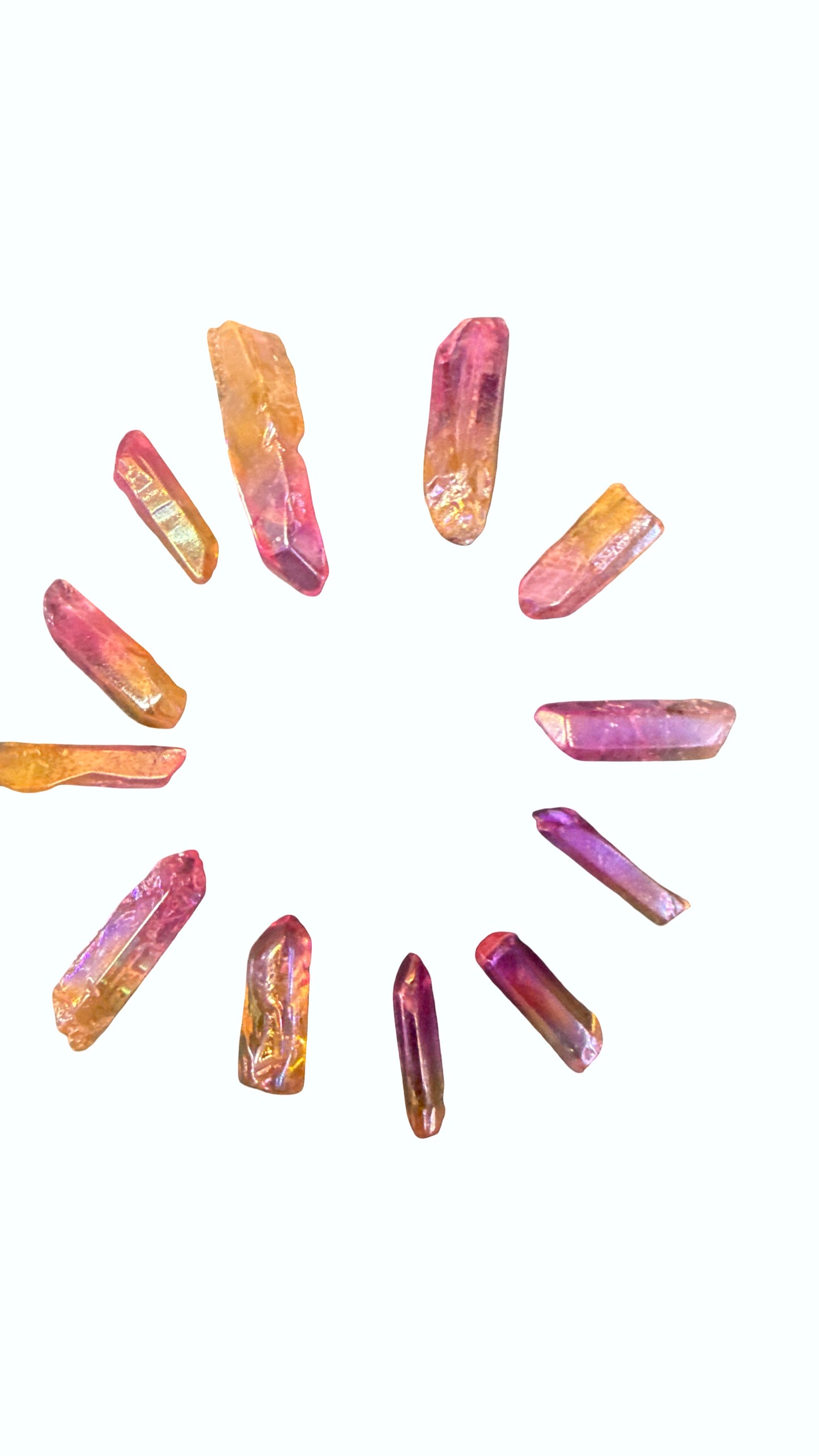 Rainbow Aura Quartz