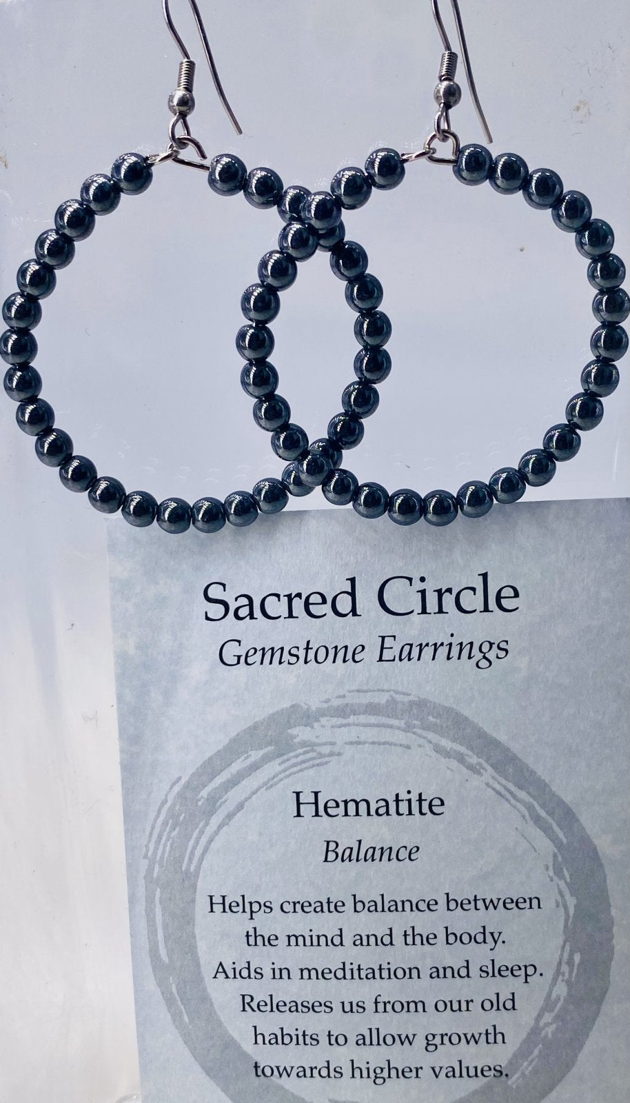 Sacred Circle Earrings (Choose Your Style)