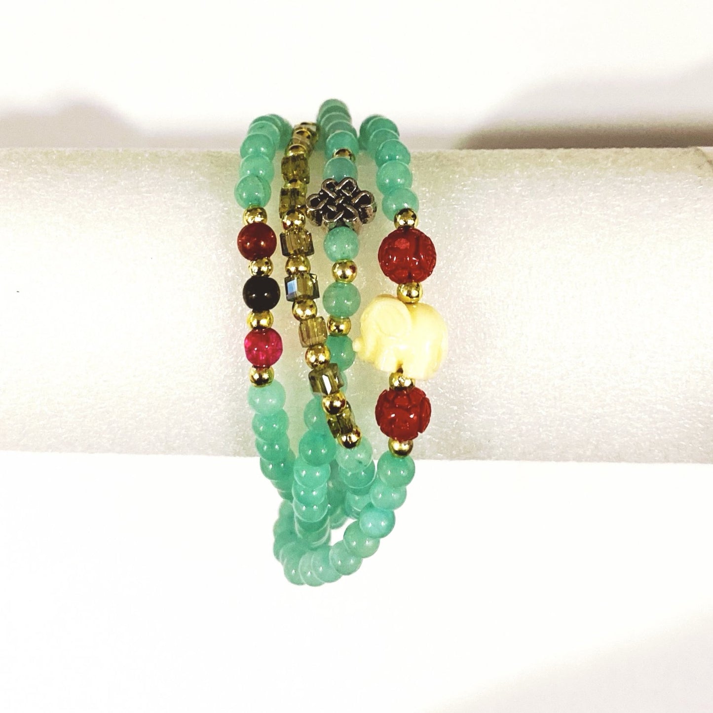 4 Wrap Elephant Aqua