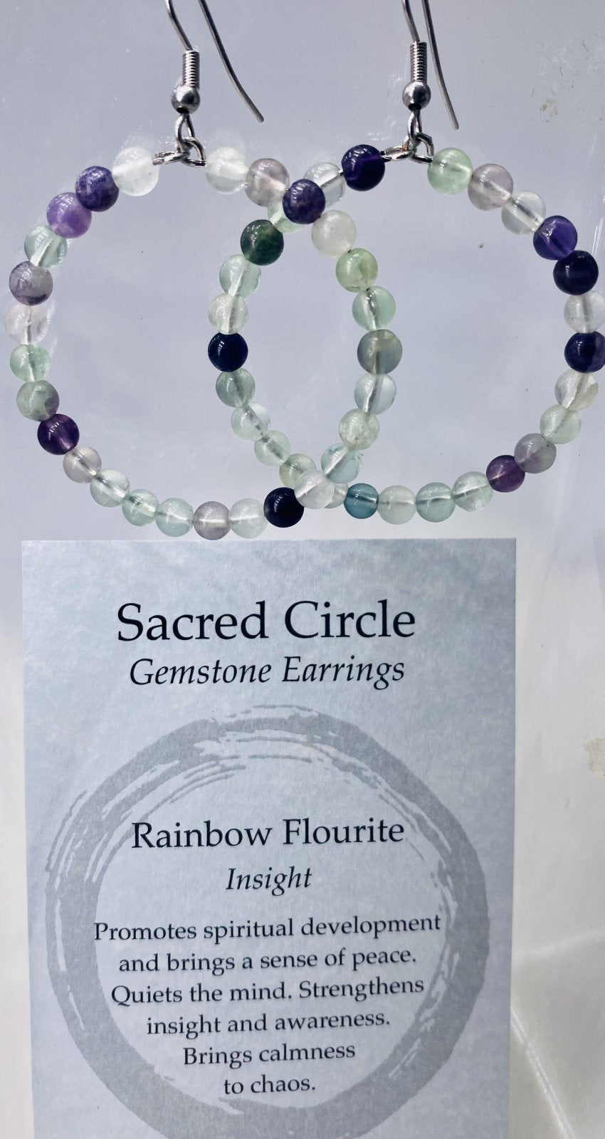 Sacred Circle Earrings (Choose Your Style)