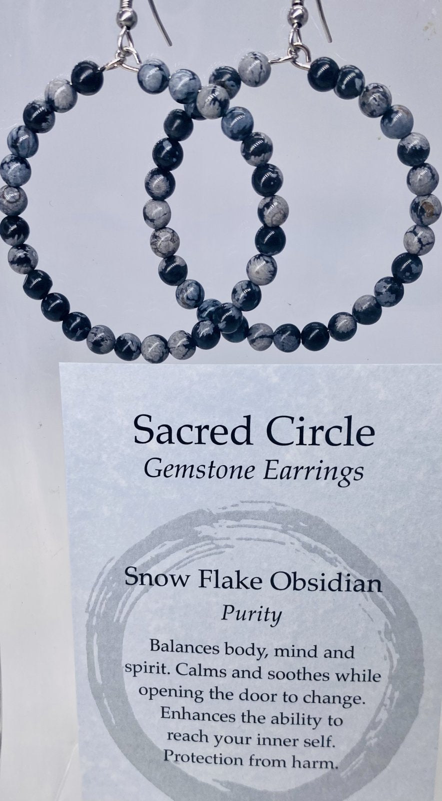 Sacred Circle Earrings (Choose Your Style)