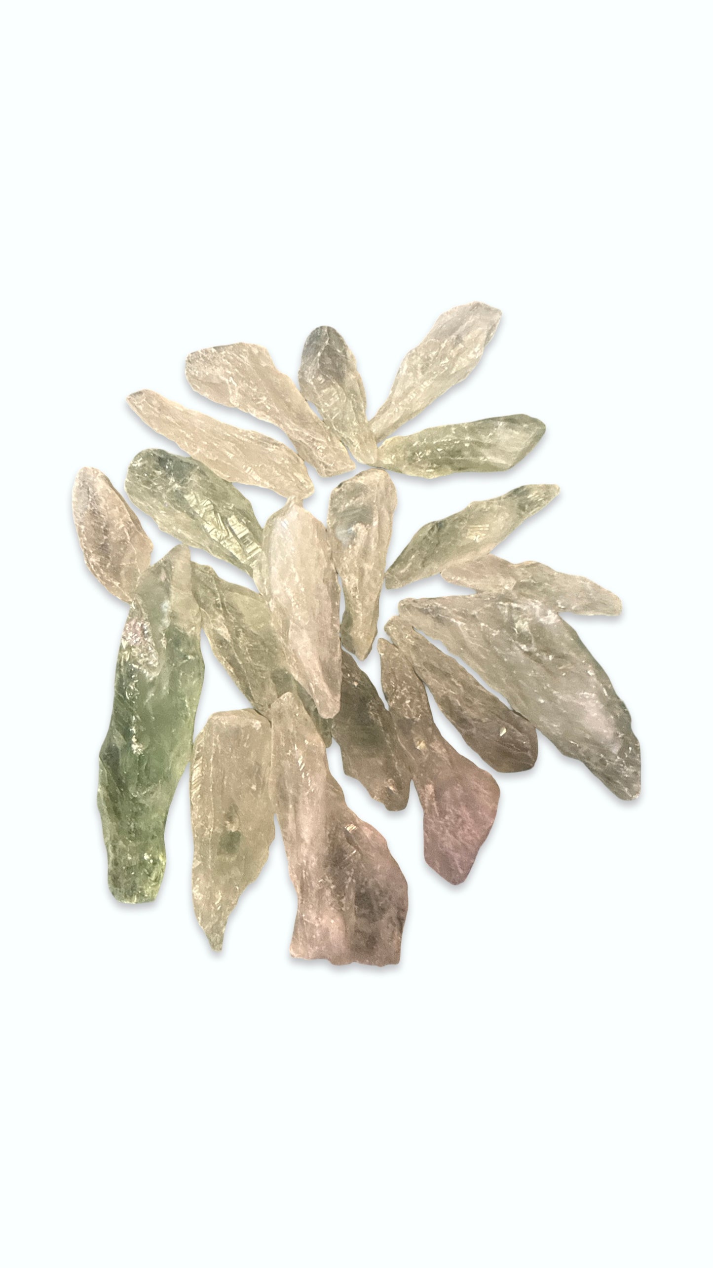 Prasiolite Green Amethyst - Raw Points