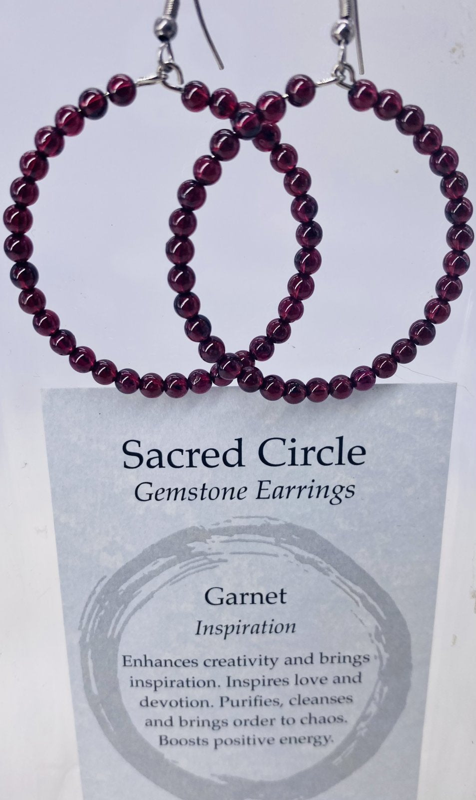 Sacred Circle Earrings (Choose Your Style)