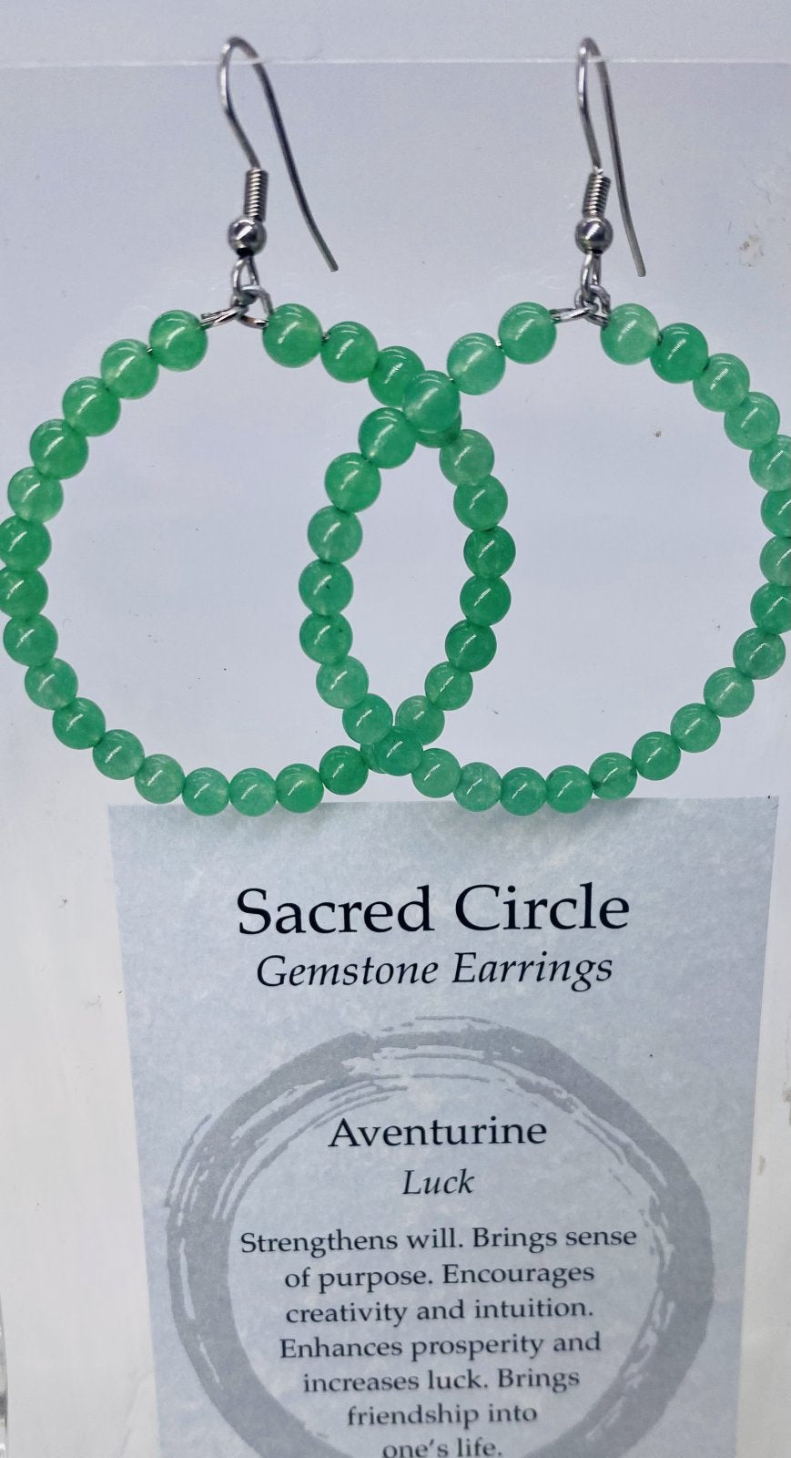 Sacred Circle Earrings (Choose Your Style)