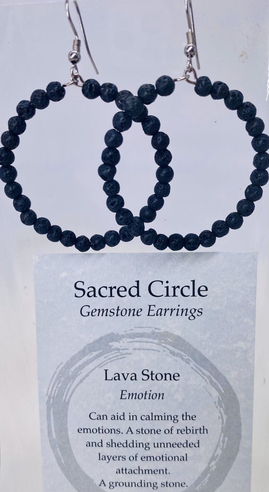 Sacred Circle Earrings (Choose Your Style)