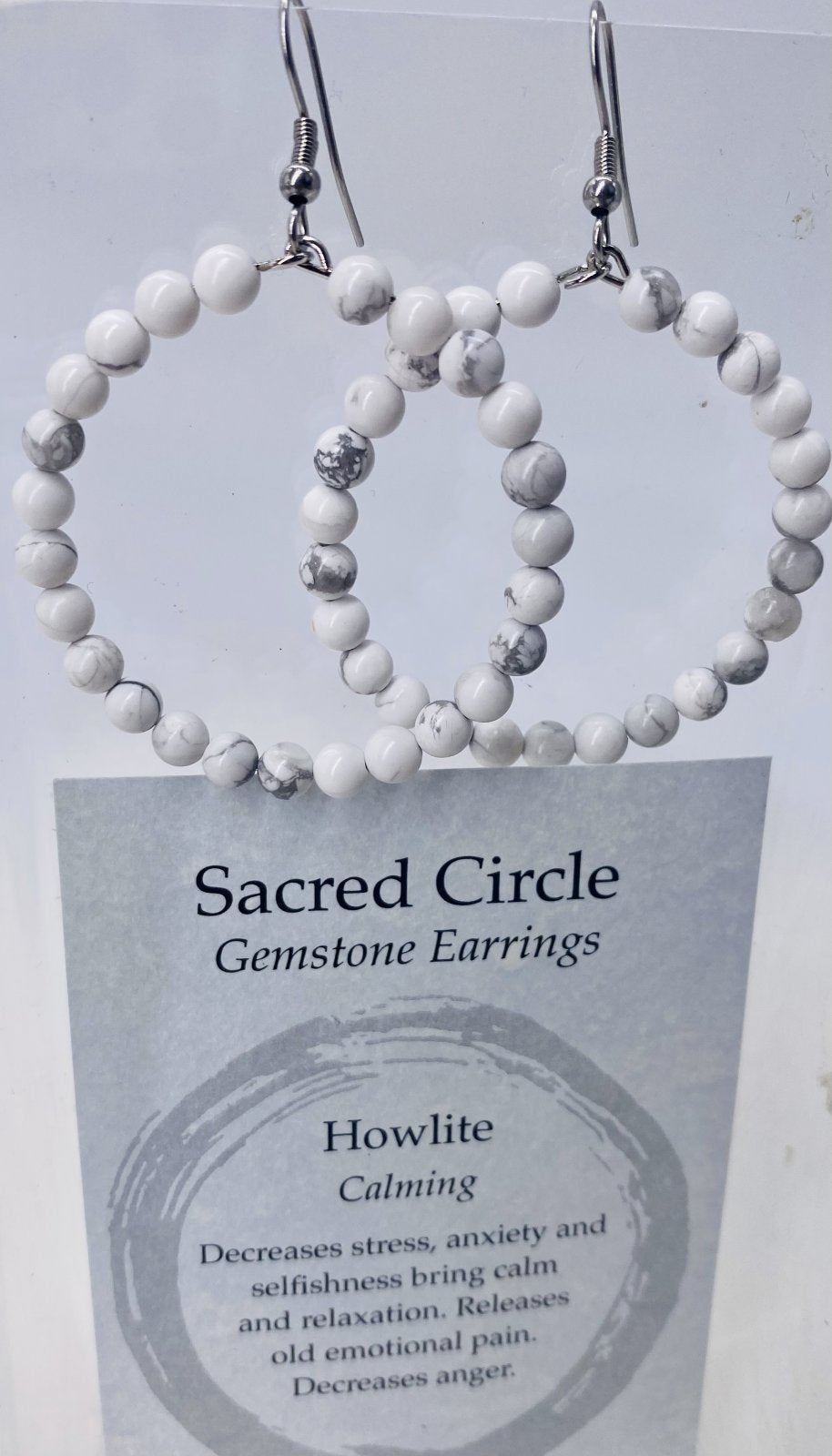 Sacred Circle Earrings (Choose Your Style)