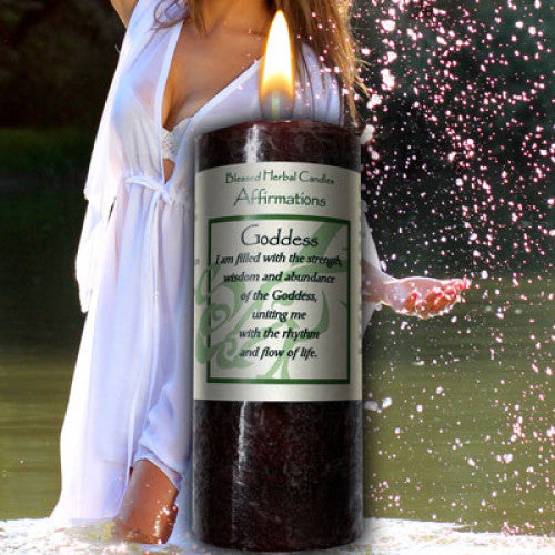 Affirmation Candle: Goddess