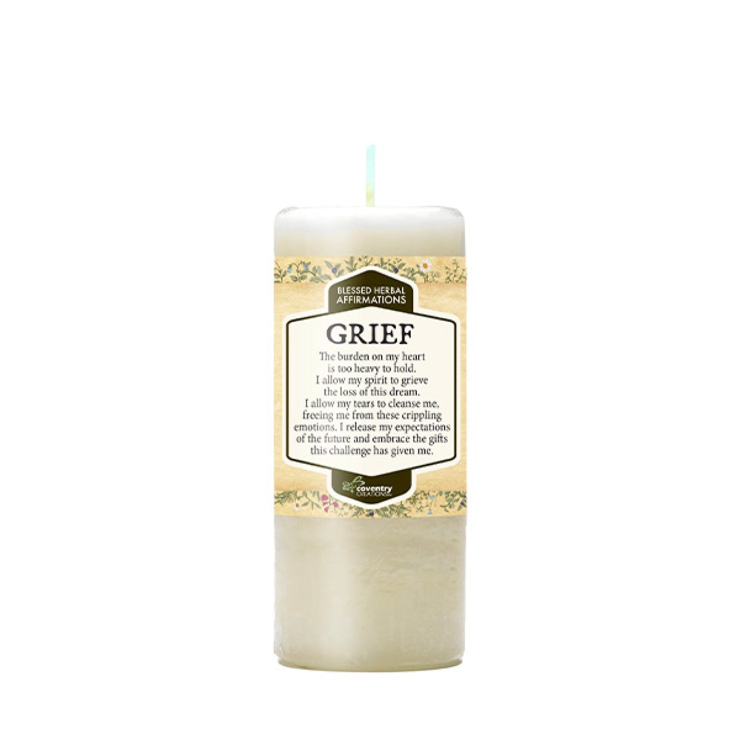 Affirmation Candle: Grief