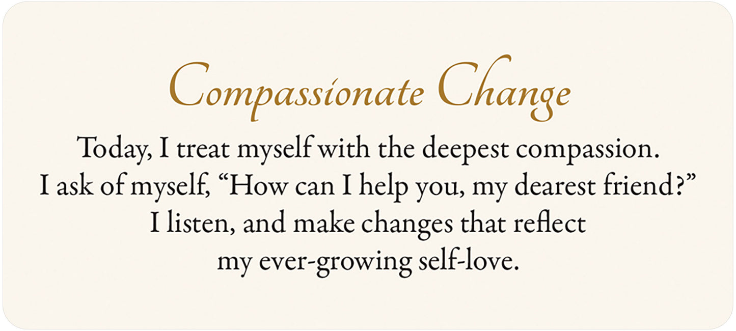 Because I Love Myself: Affirmation Deck by Lucy Cavendish