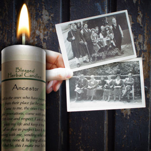 Blessed Herbal Candle: Ancestor