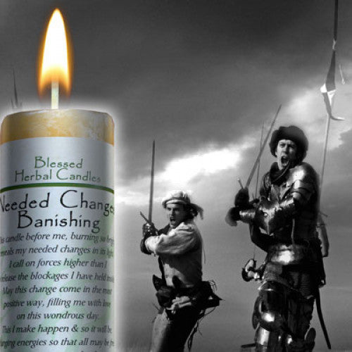 Blessed Herbal Candle: Needed Changes