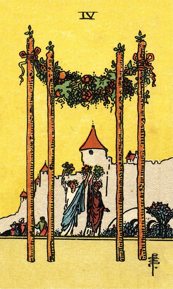 Borderless Smith-Waite Tarot
