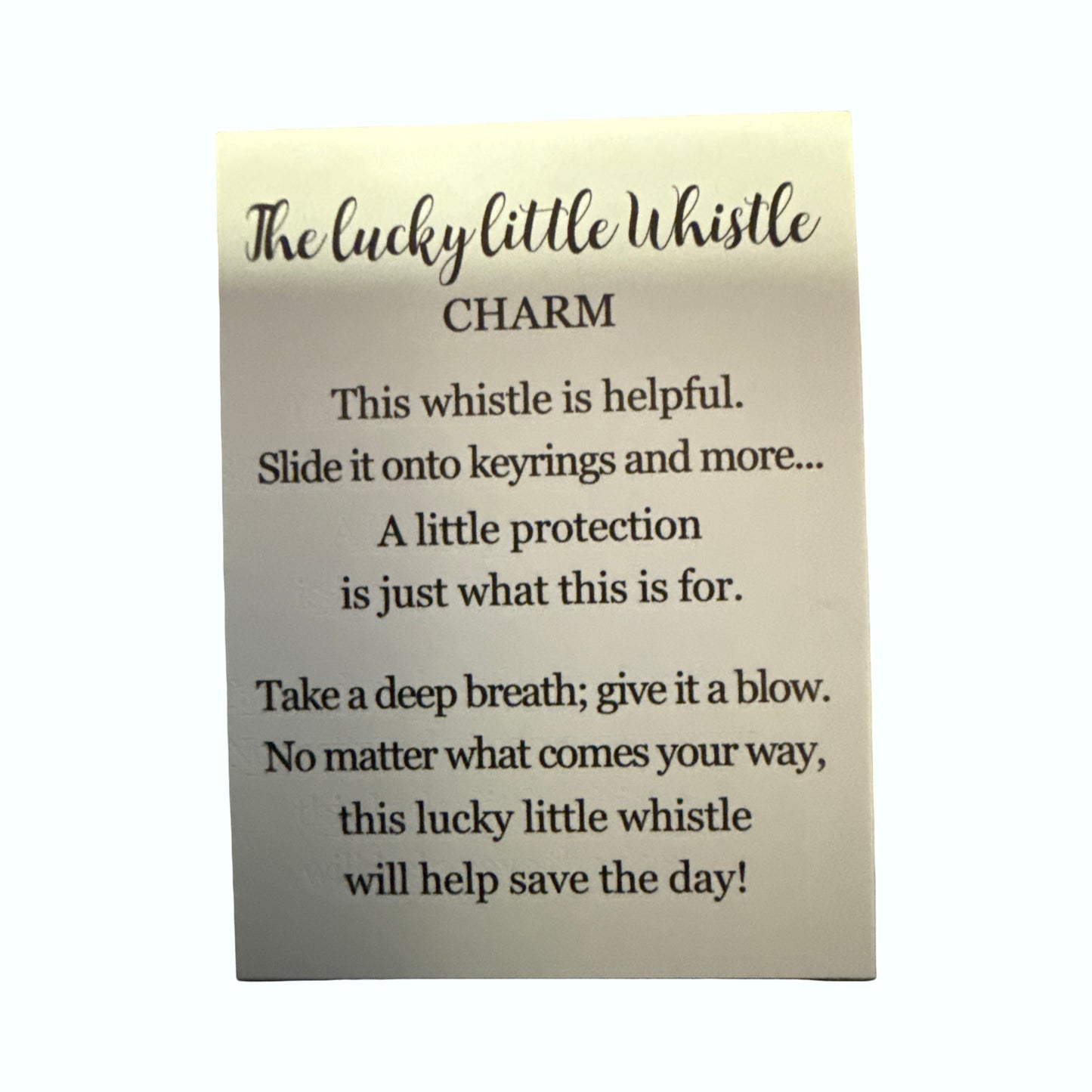 The Lucky Little Whistle - Charm