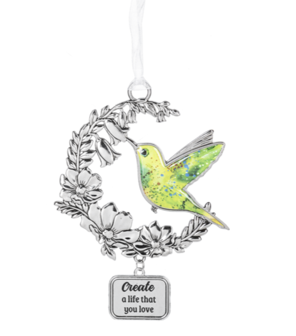 "Life is Beautiful" Ornament (Choose Your Style)