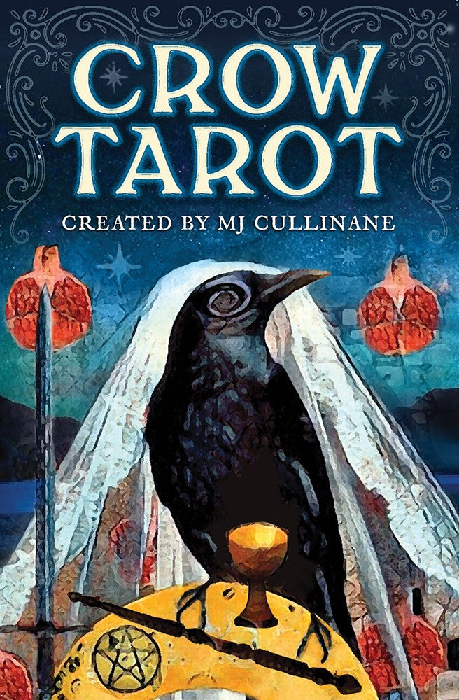 Crow Tarot Deck and Guidebook by MJ Cullinane