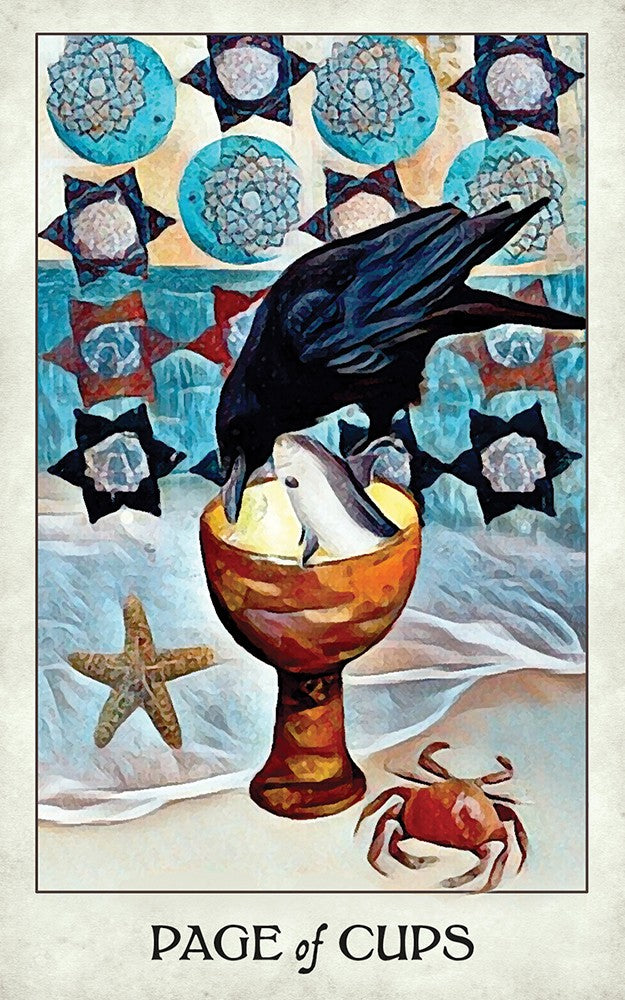 Crow Tarot Deck and Guidebook by MJ Cullinane