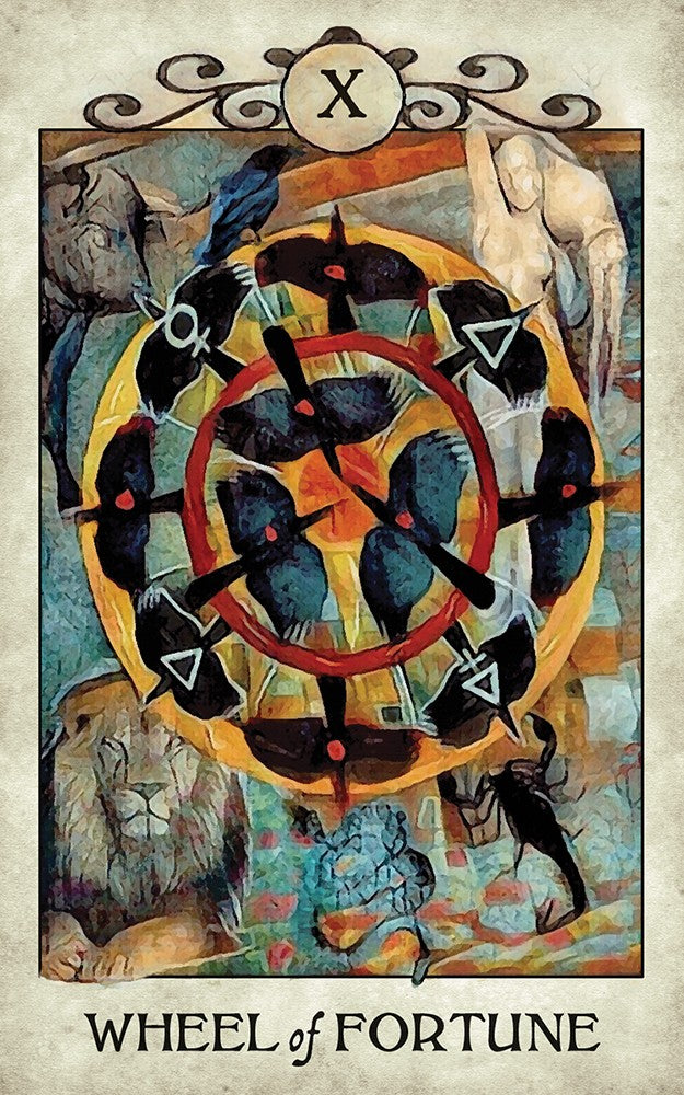 Crow Tarot Deck and Guidebook by MJ Cullinane