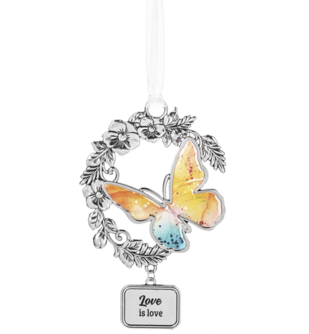 "Life is Beautiful" Ornament (Choose Your Style)