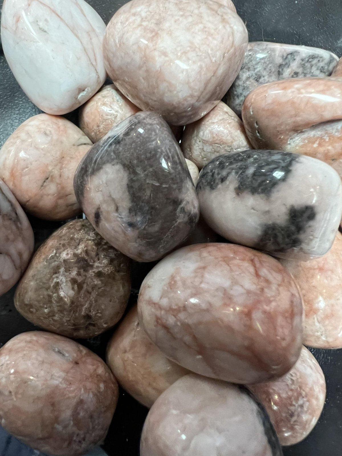 Pink Zebra Jasper (Tumbled)