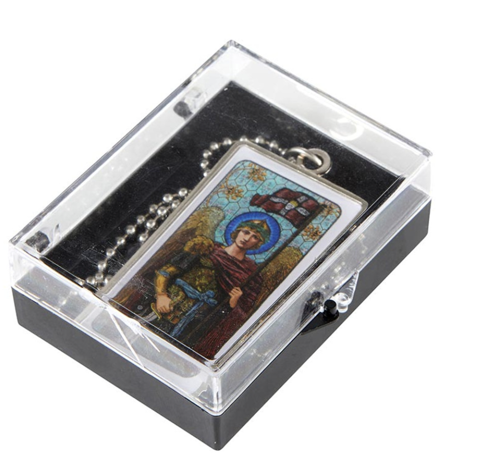 Saint Michael Dog Tag Pendant