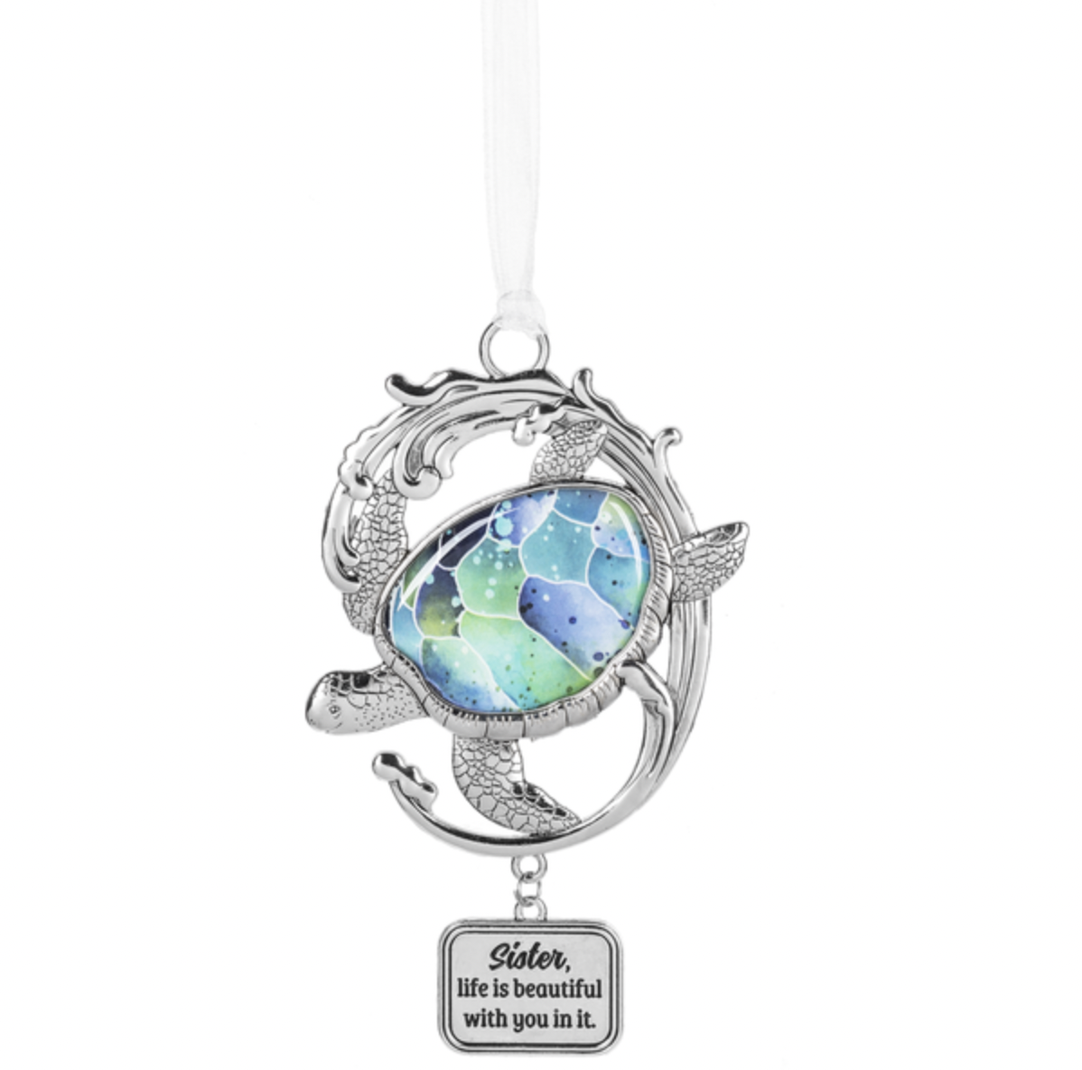 "Life is Beautiful" Ornament (Choose Your Style)