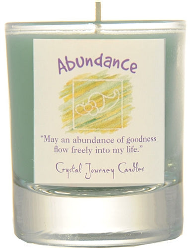 Abundance: Reiki Charged Soy Herbal Candle