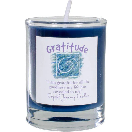 Gratitude: Reiki Charged Soy Herbal Candle