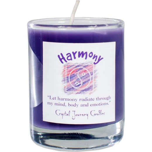Harmony: Reiki Charged Soy Herbal Candle