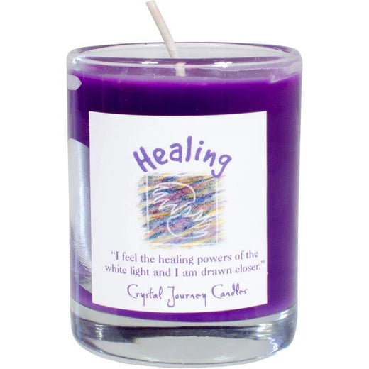 Healing: Reiki Charged Soy Herbal Candle