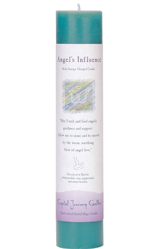 Angel's Influence: Reiki Charged Soy Herbal Candle