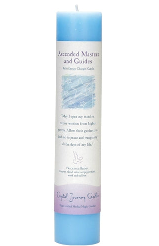 Ascended Masters and Guides: Reiki Charged Soy Herbal Candle