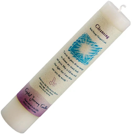 Cleansing: Reiki Charged Soy Herbal Candle