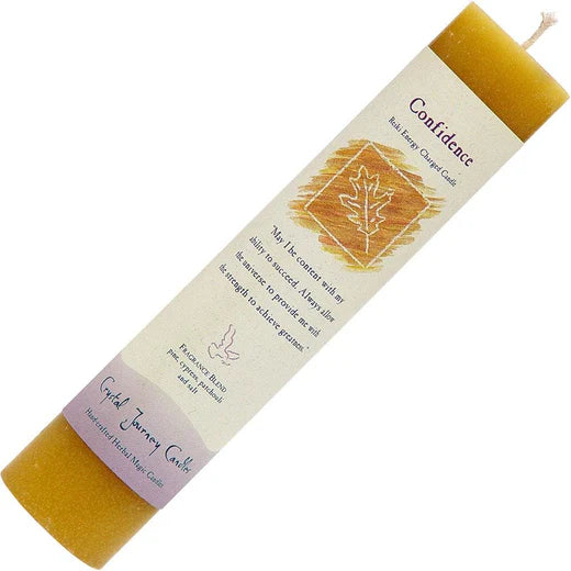 Confidence: Reiki Charged Soy Herbal Candle