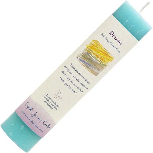 Dreams: Reiki Charged Soy Herbal Candle