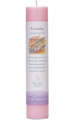 Friendship: Reiki Charged Soy Herbal Candle