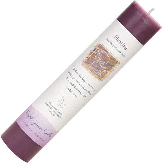 Healing: Reiki Charged Soy Herbal Candle