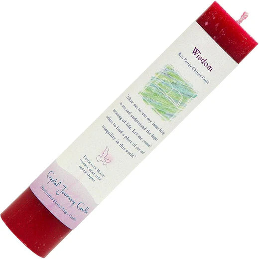 Wisdom: Reiki Charged Soy Herbal Candle