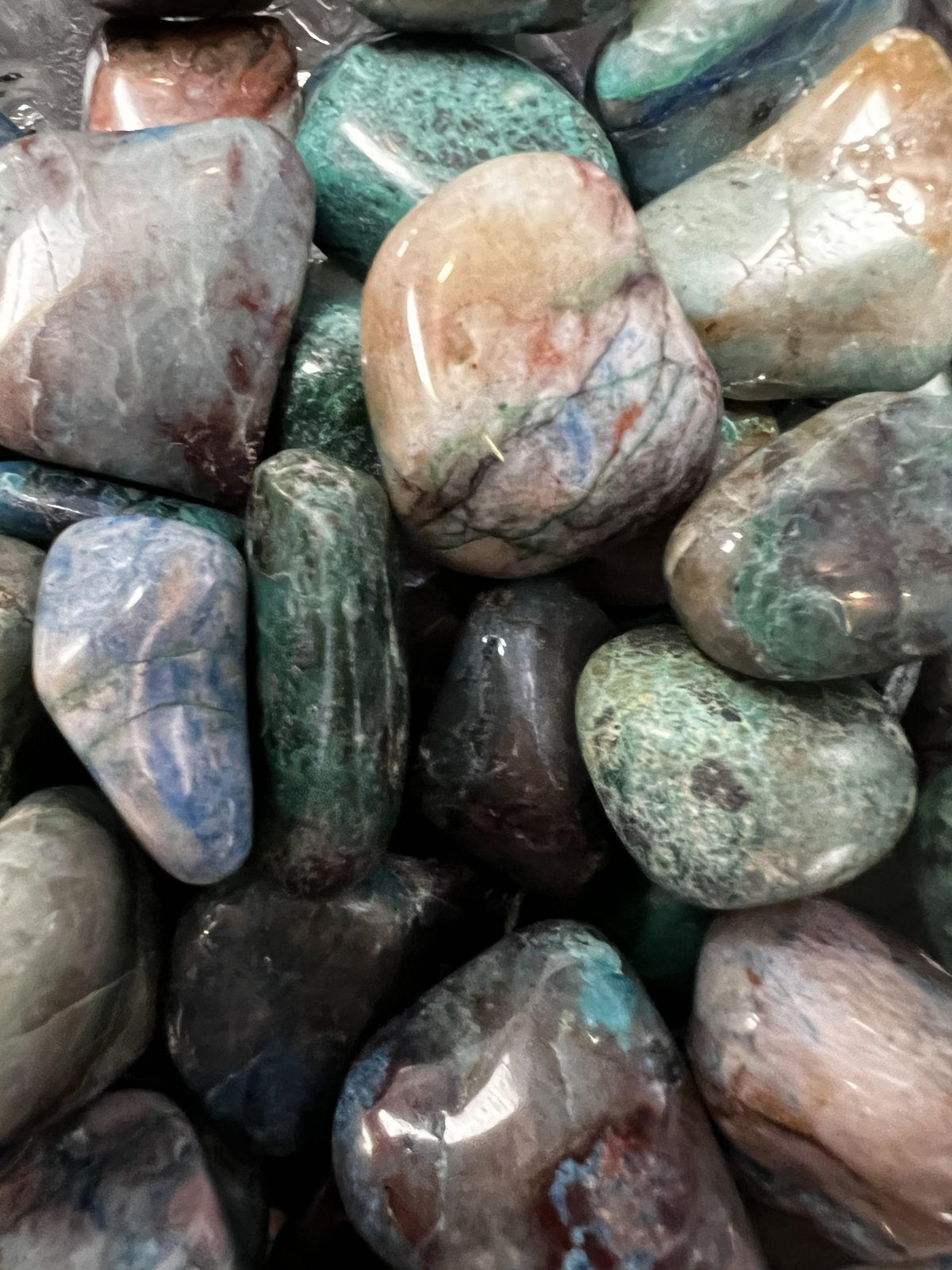 Chrysocolla (Large, Tumbled)
