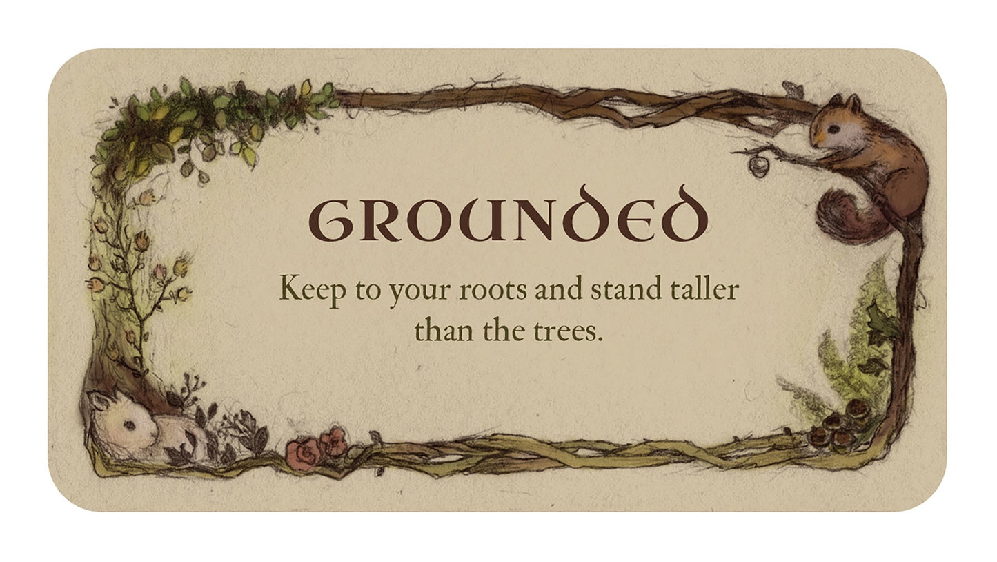 Whispering Woods Affirmation Cards