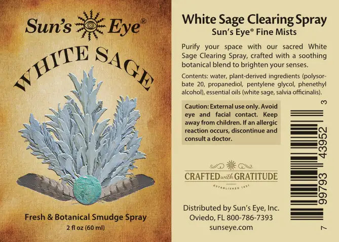 Sun's Eye 8 oz Fine Mist Spray (Choose Your Spray)